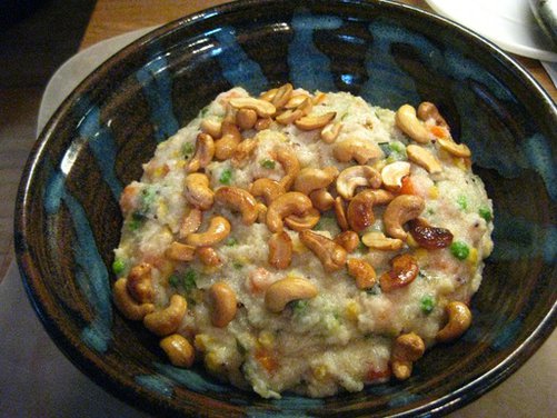 Upma with Coconut Chutney
