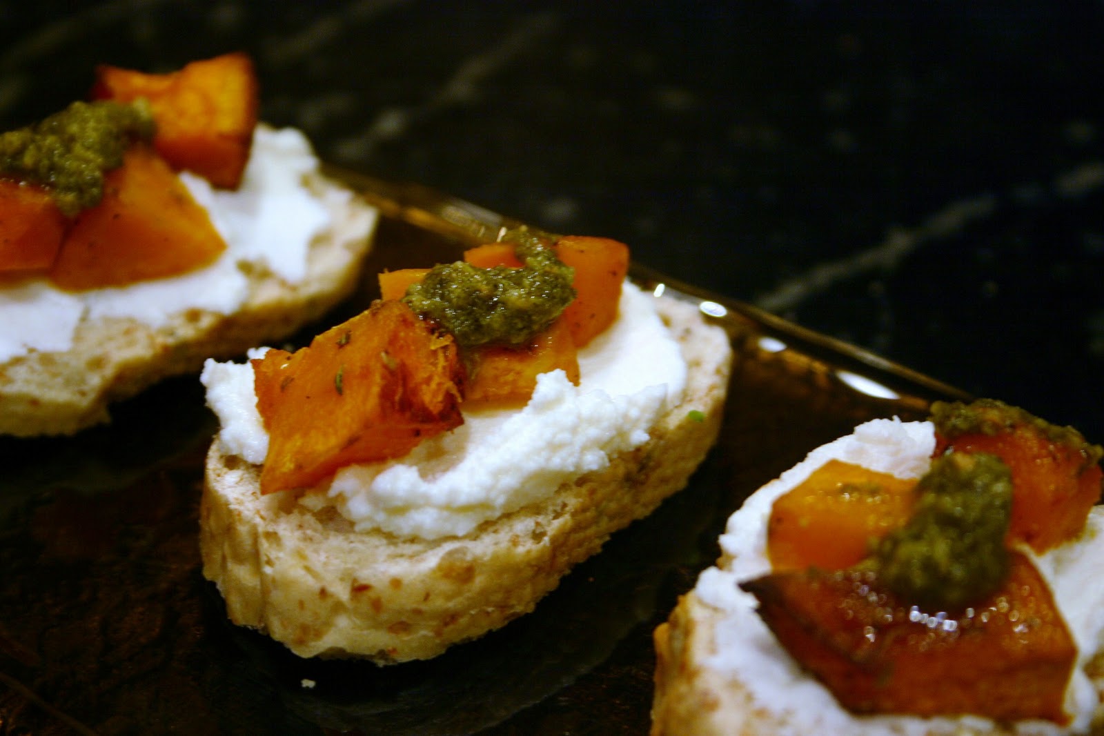 Butternut Squash Bruschetta