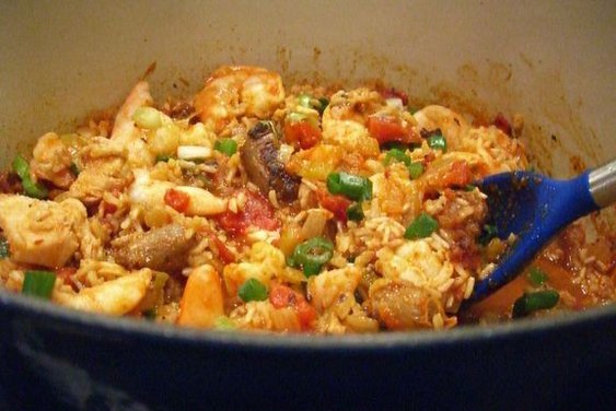 Brown Rice Jambalaya-ish