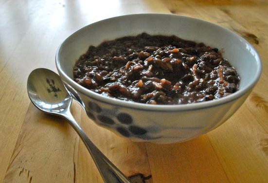 Mung Bean and Mixed Rice Sweet Congee