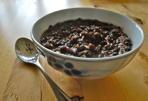 Mung Bean and Mixed Rice Sweet Congee