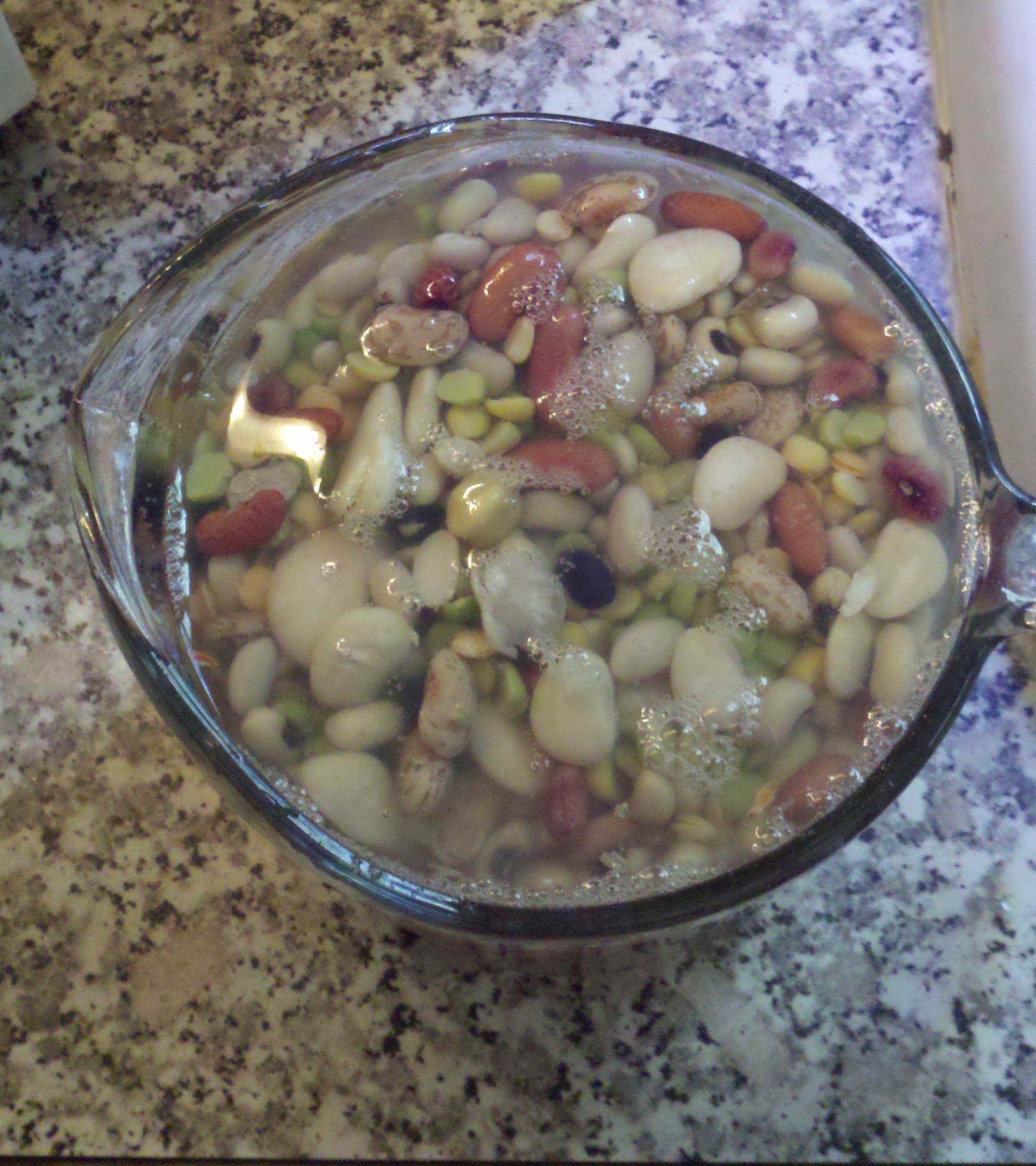 13 Refried Beans w black eyed peas baby limas yellow split peas split