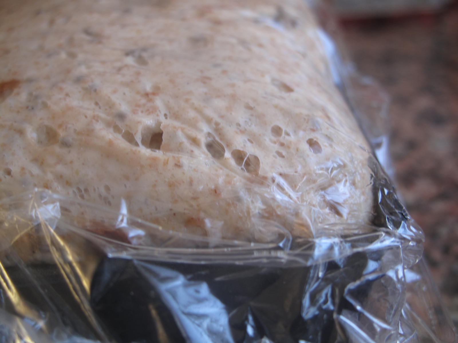 Spelt-Cherry-Chia seed bread