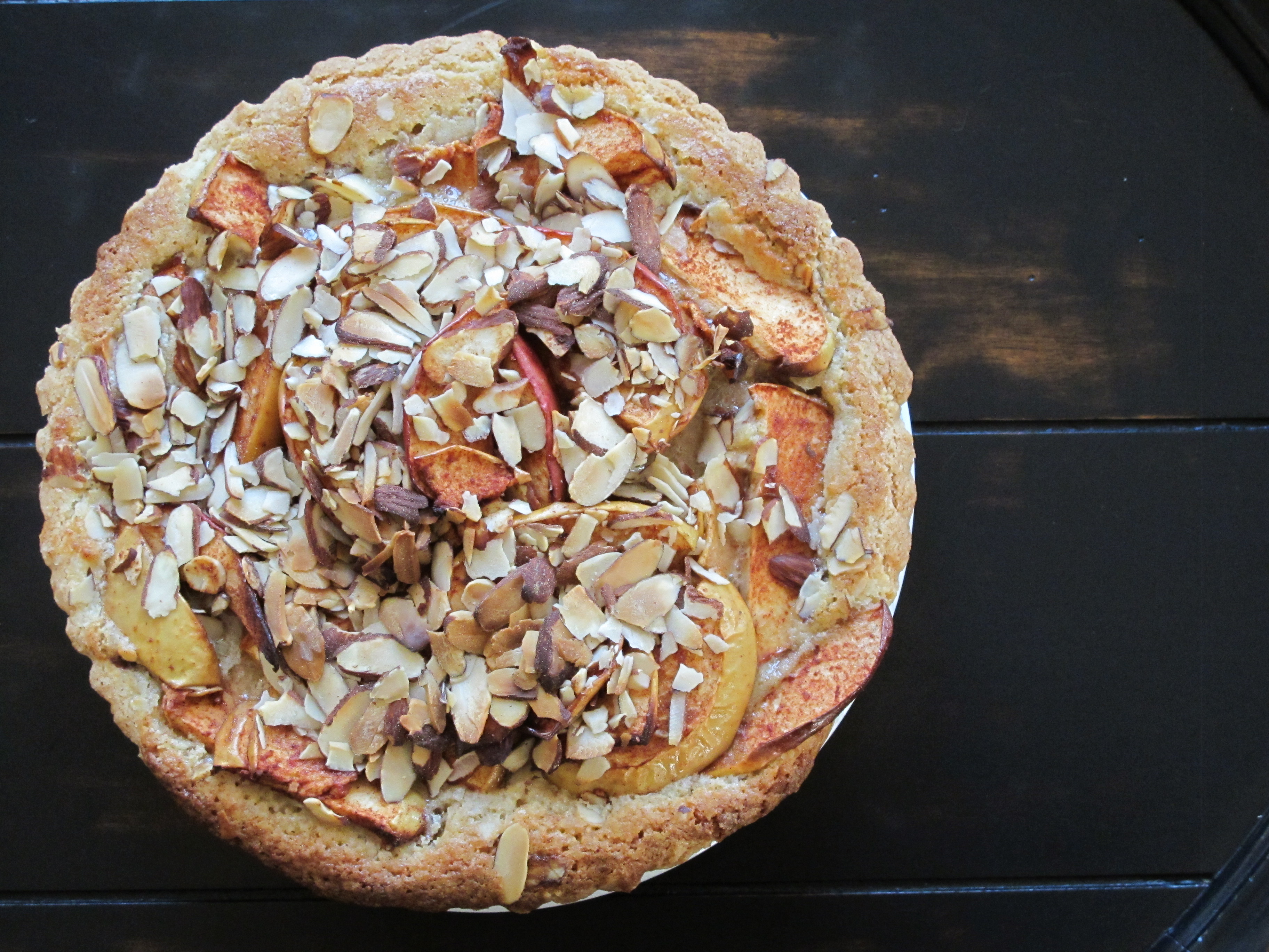 Apple Tart with Almond Paste