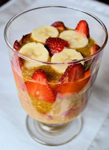 Orange Chia Pudding Parfait