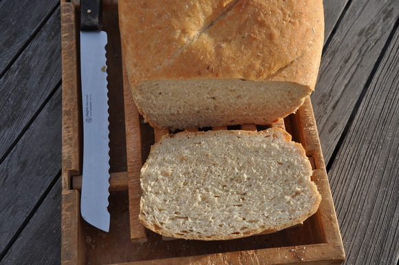 Savory Cooked Rice Sandwich Bread
