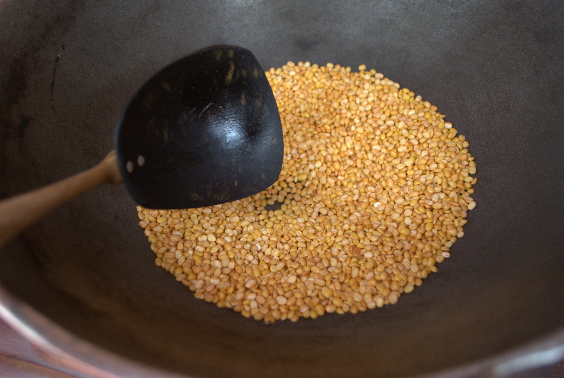 Split Mung Bean dessert (parippu payasam)