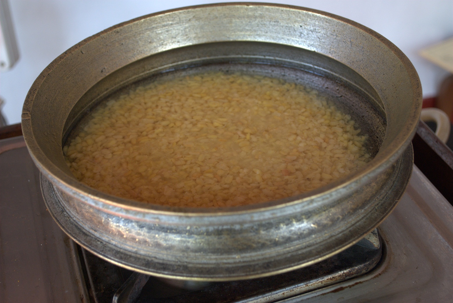 Split Mung Bean dessert (parippu payasam)
