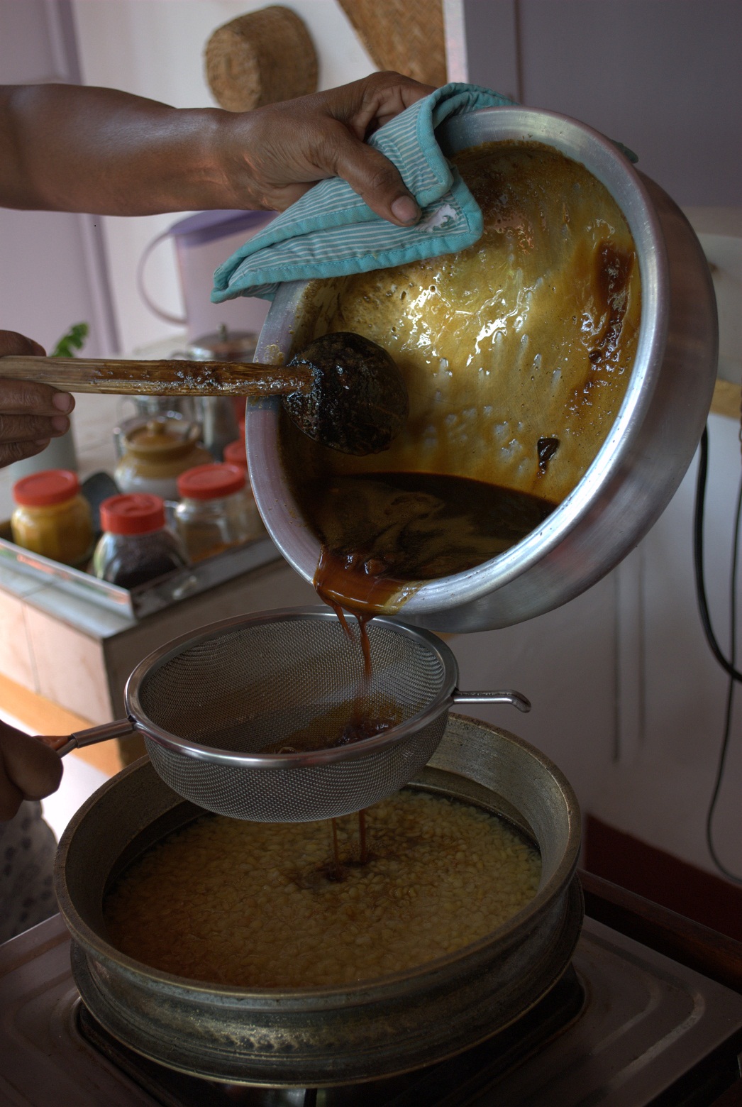 Split Mung Bean dessert (parippu payasam)