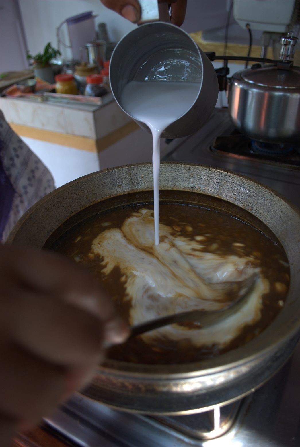 Split Mung Bean dessert (parippu payasam)