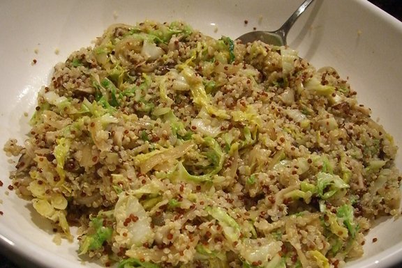 Quinoa_and_cabbage
