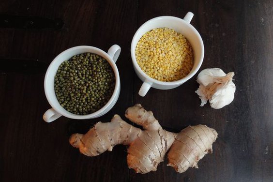 Savory Mung Bean Crepes