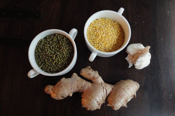 Savory Mung Bean Crepes