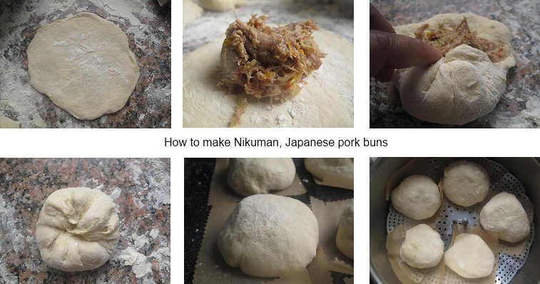 Nikuman - Japanese steamed buns