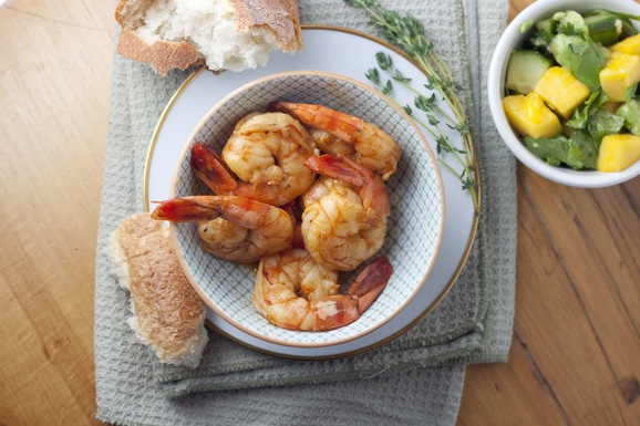 Flamin' Cajun Shrimp