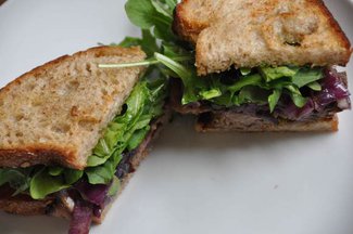 Warm Steak Sandwiches with Caramelized Onions