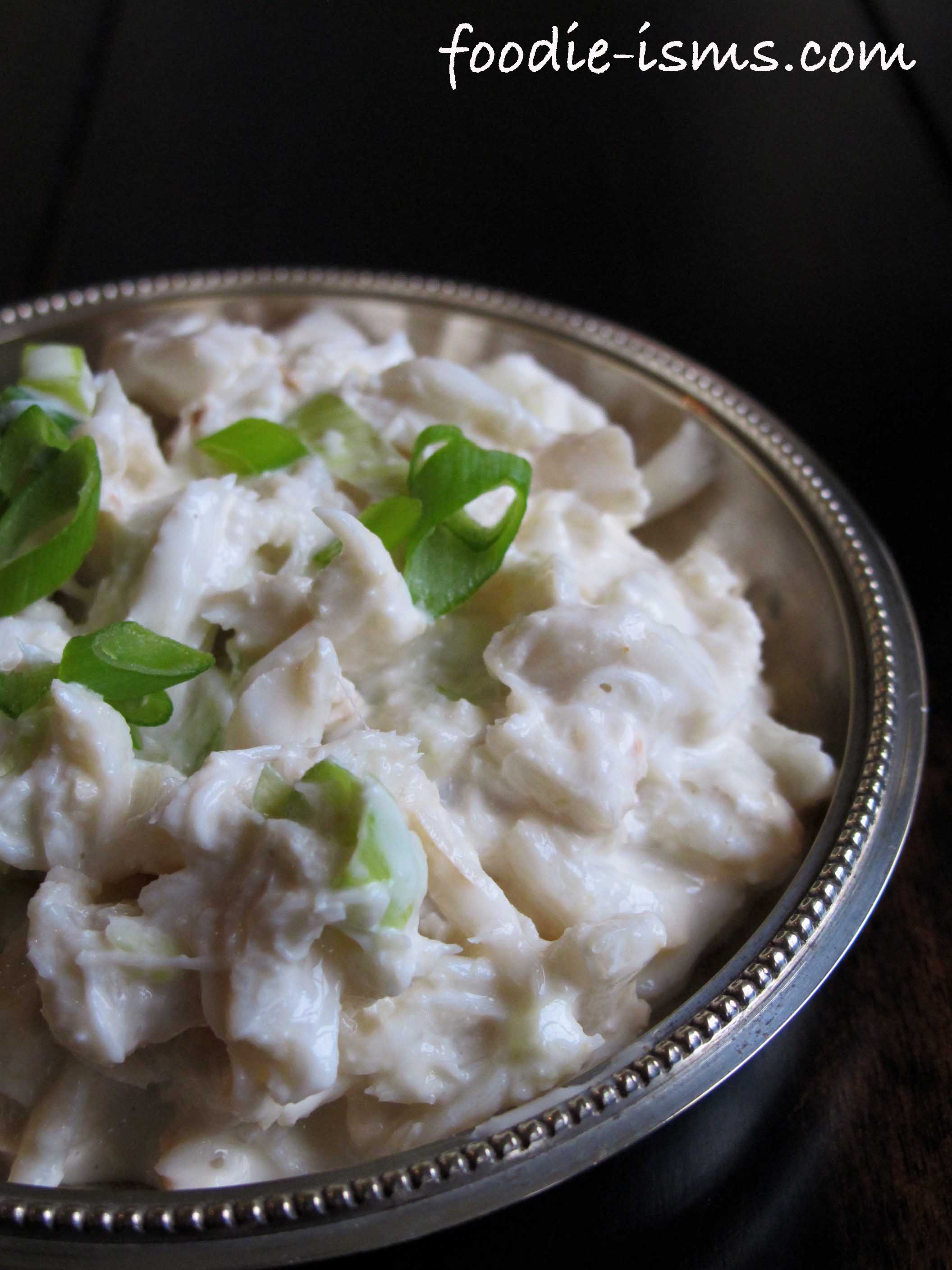 Horseradish and Crab Appetizer