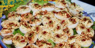 Horseradish Deviled Eggs