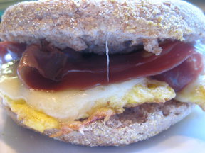Egg McAsh with Hollandaise Sauce