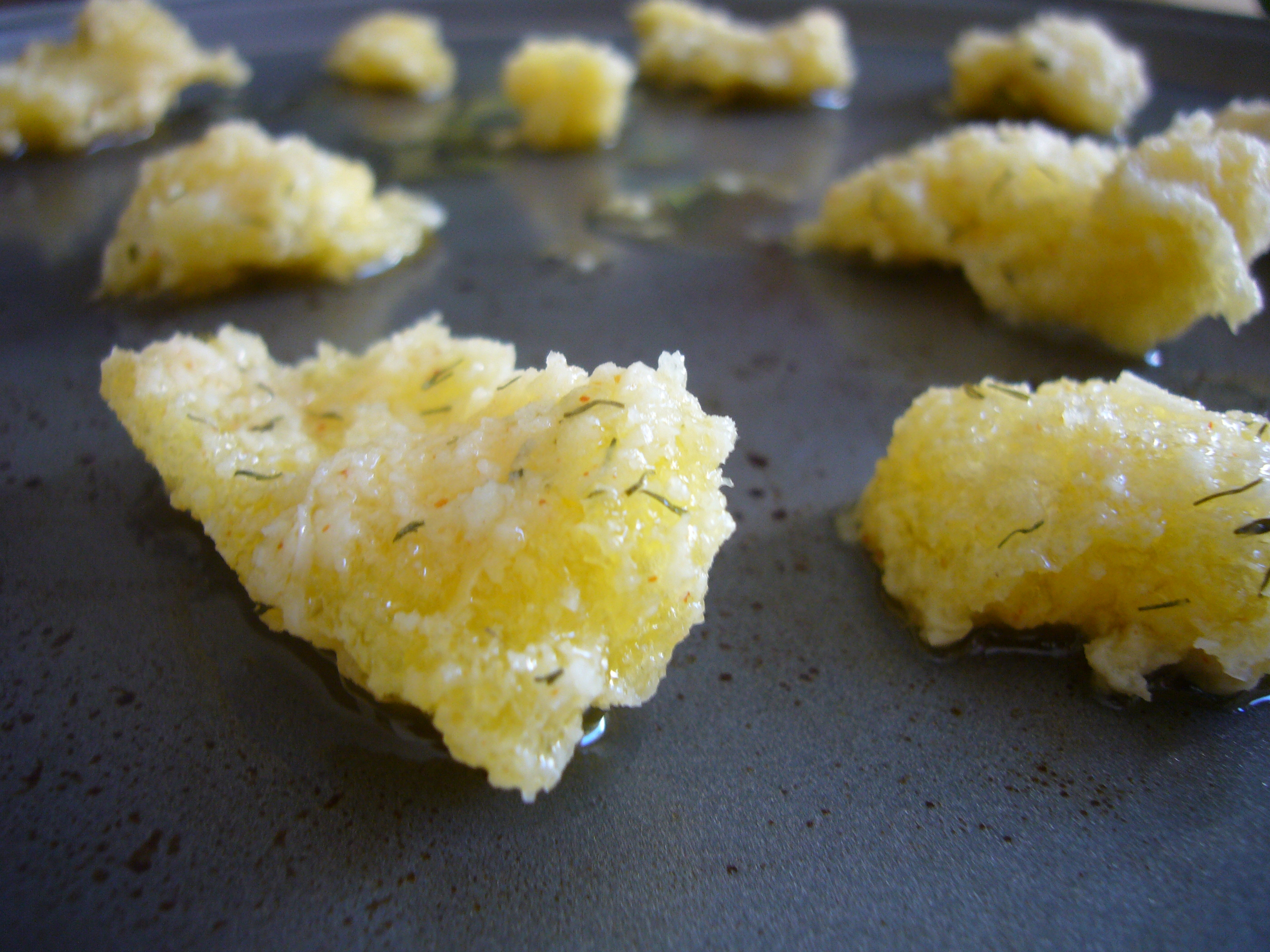Peppery Torn Croutons
