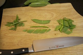 Spring Pea Salad with Horseradish and Mint Vinaigrette