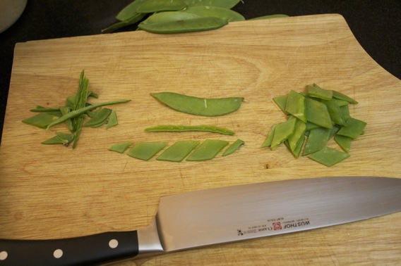 Spring Pea Salad with Horseradish and Mint Vinaigrette