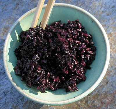 Purple Tai Rice Cooker Sticky Rice