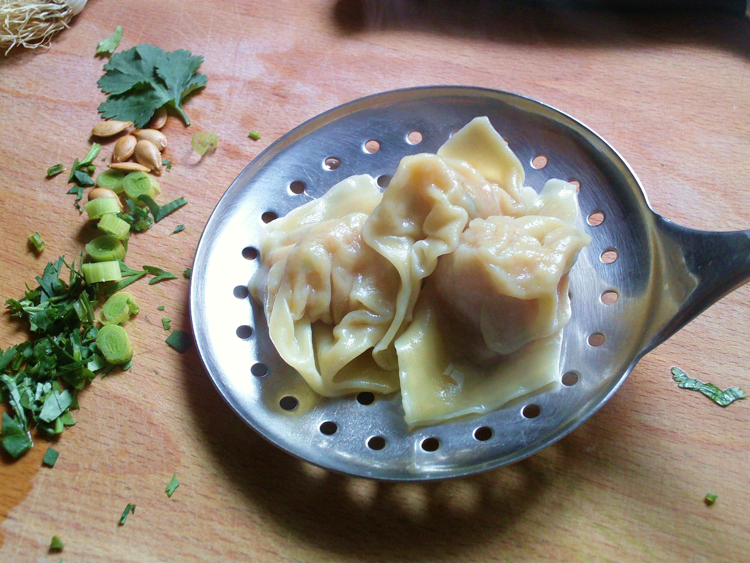 Thai Squash Wonton Soup