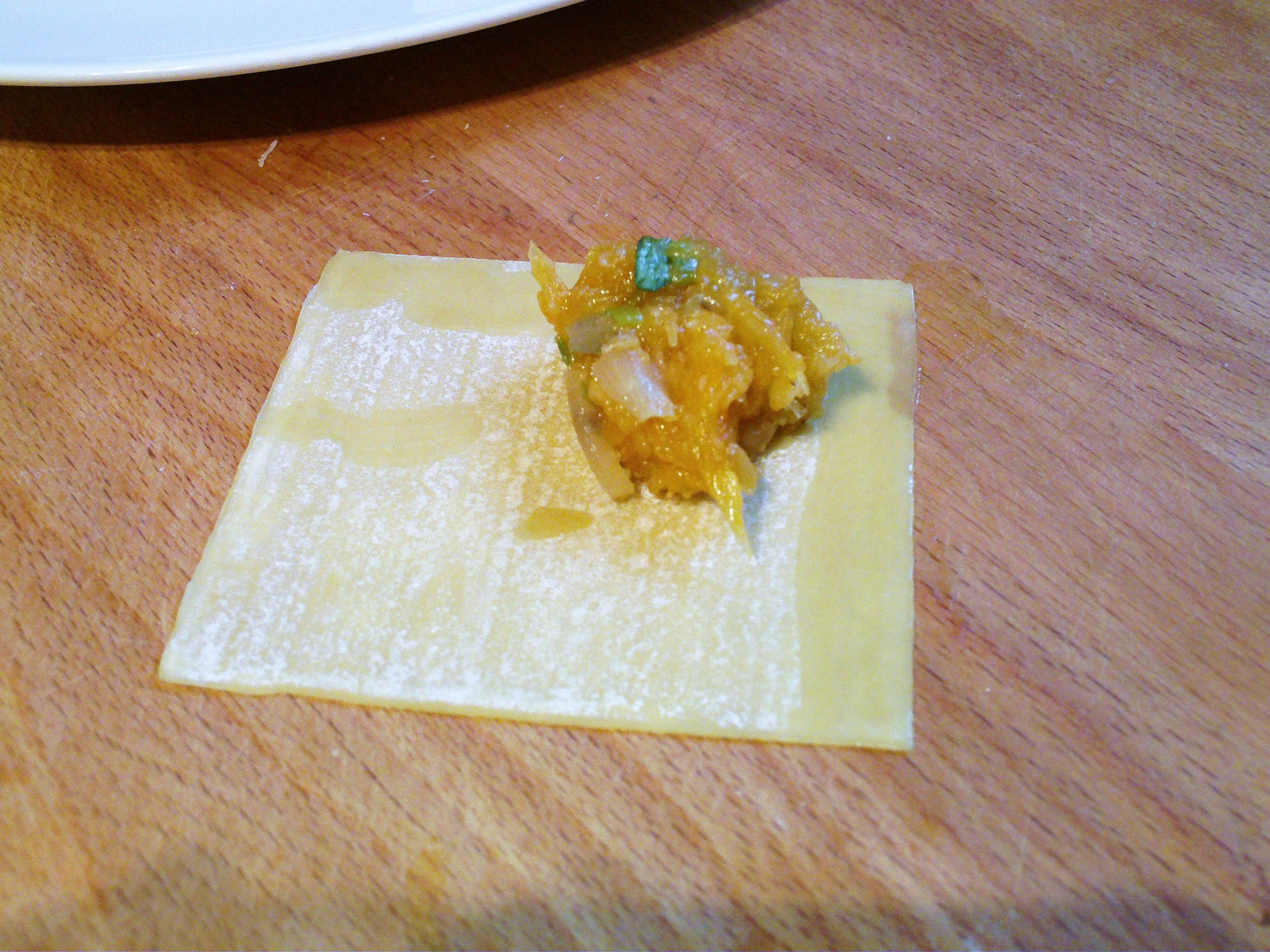 Thai Squash Wonton Soup