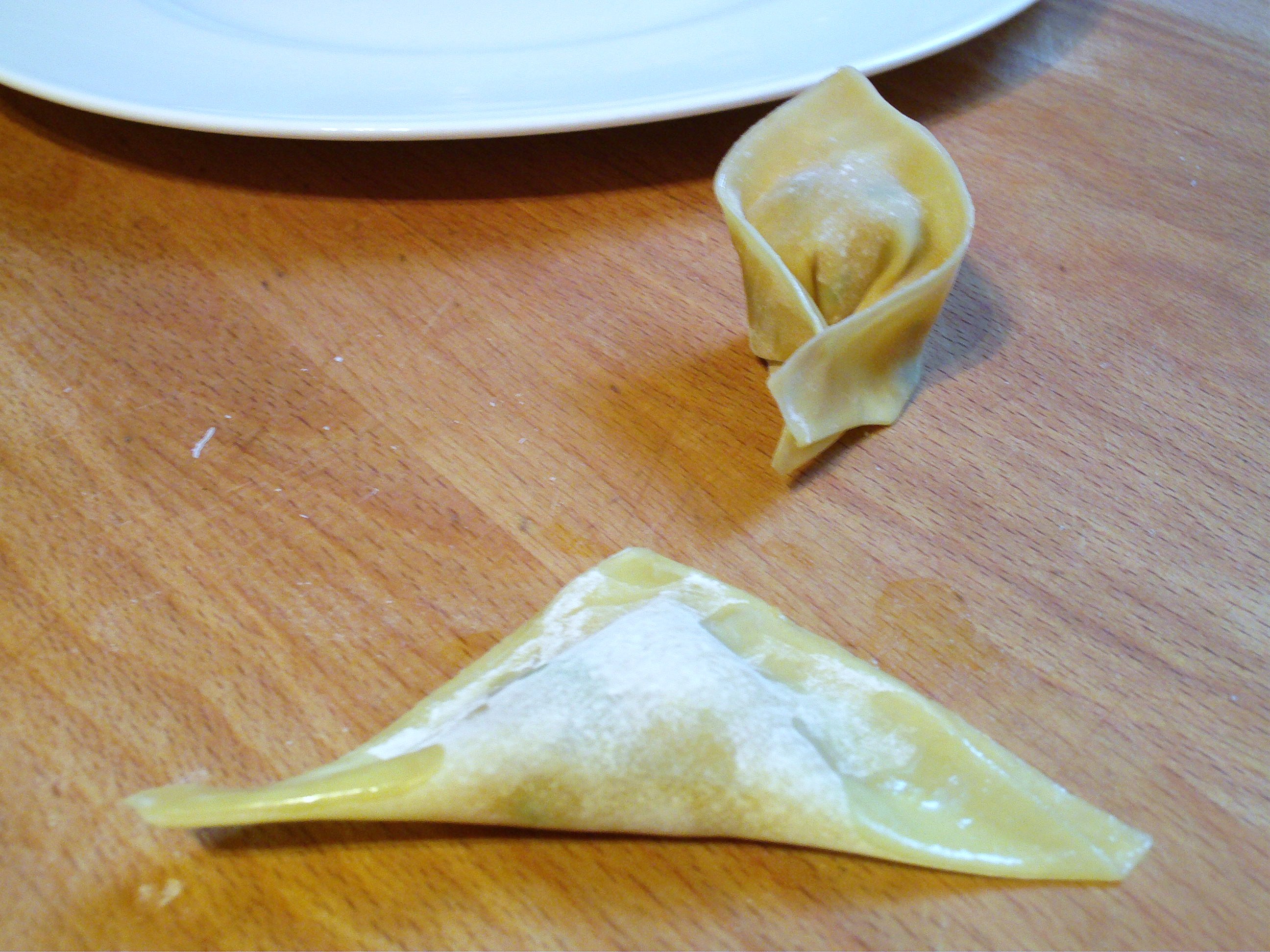 Thai Squash Wonton Soup