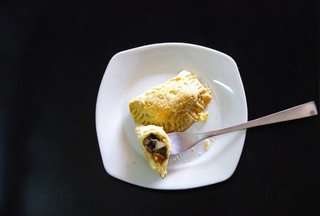 Chicken Sausage, Black Bean & Goat Cheese Empanada