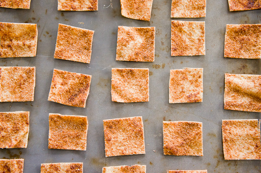 Cinnamon-Sugar Pita Chips
