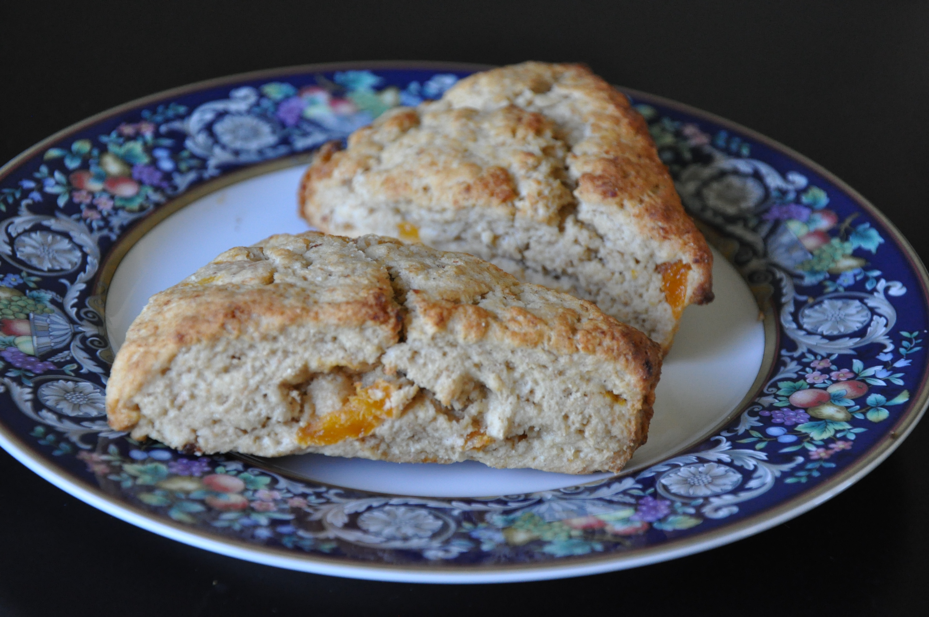 Madeira and Vanilla Scented Apricot Scones