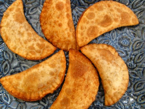 sweet & spicy sesame dumplings