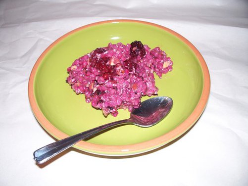 Blackberry Barley Breakfast Bowl