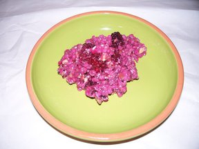 Blackberry Barley Breakfast Bowl
