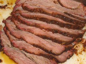 Smoked Brisket Caja China style on La Caja Asadora