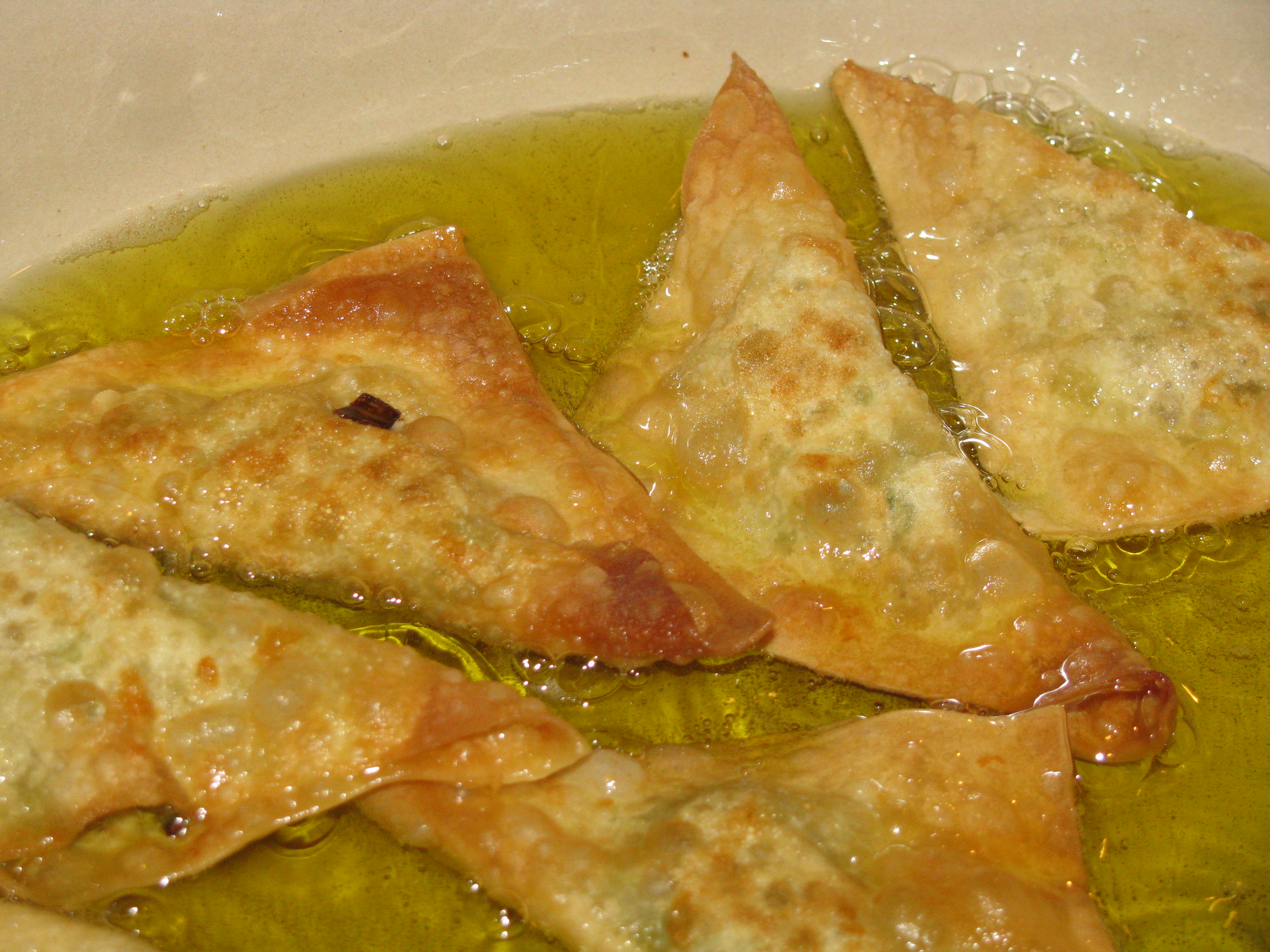 Potato, Leek and Parmesan Cheese Dumplings