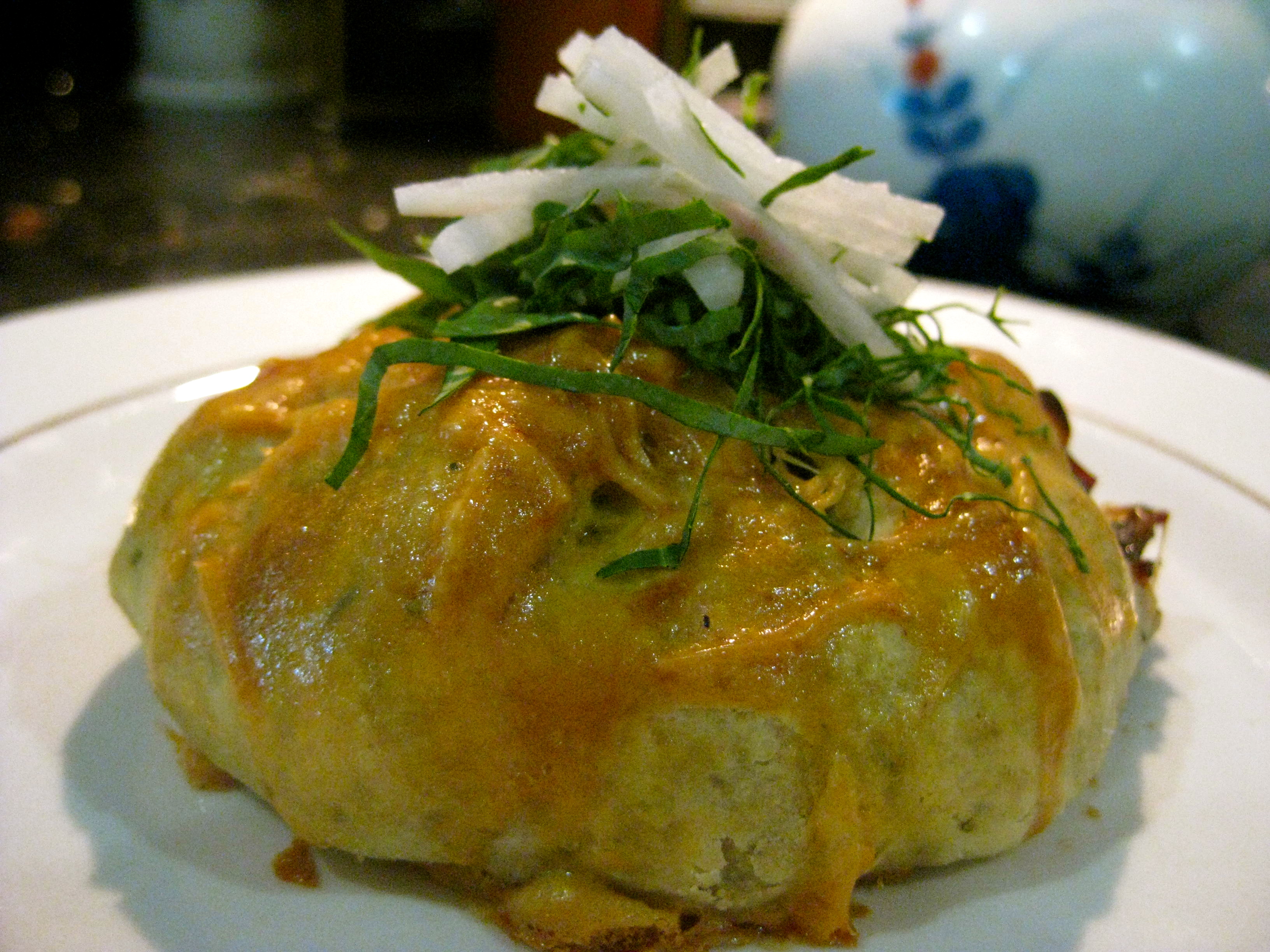 Exotic Mushroom Tart