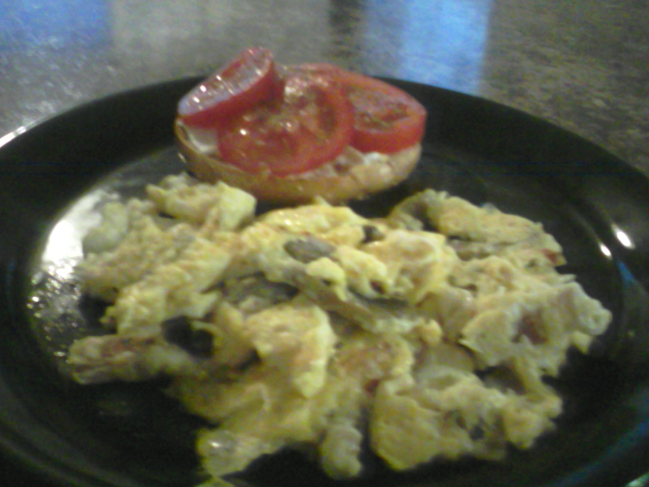 Mushroomie Scrambled Eggs