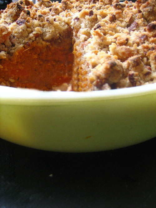 Sweet Potato Crumble