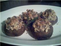Nuts Stuffed Mushroom
