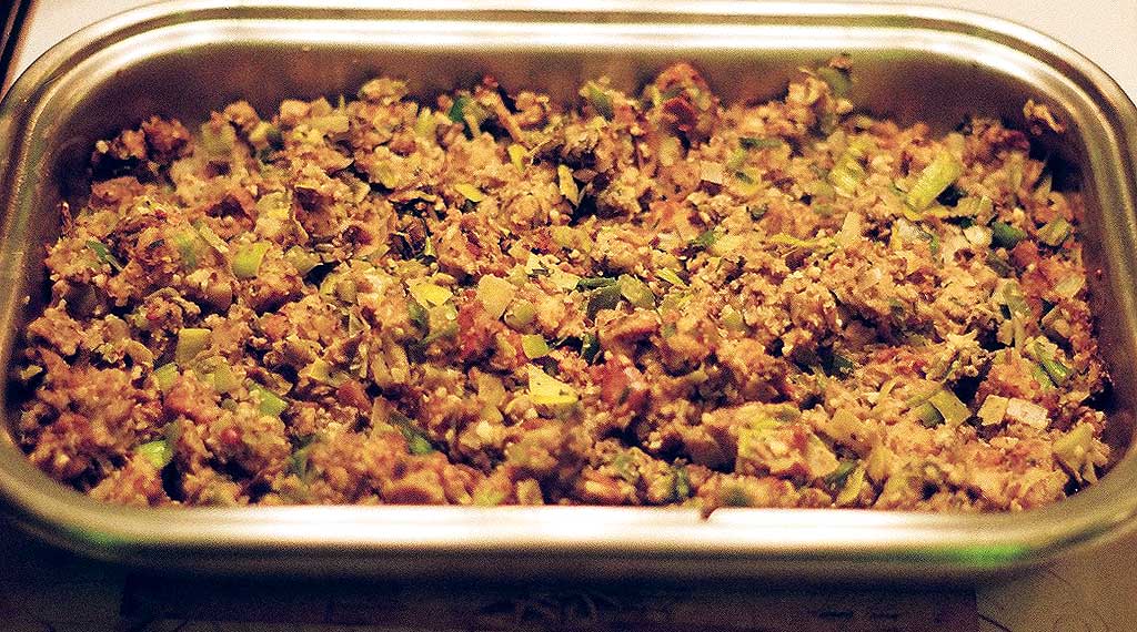 Oyster and Shiitake Mushroom Stuffing