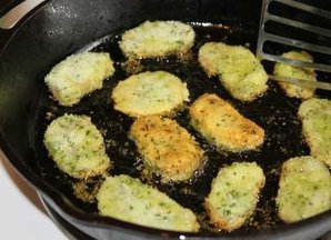 Fried mushrooms with smoked paprika remoulade