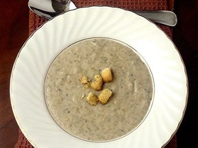 Portobello Mushroom Soup