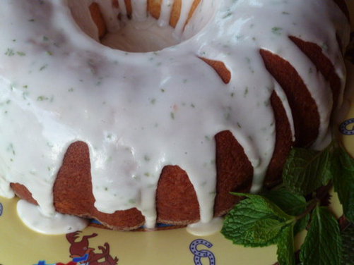 Texas Ruby Red Grapefruit Cake with a Hint of Mint