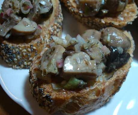 Meg's Marinated Mushrooms