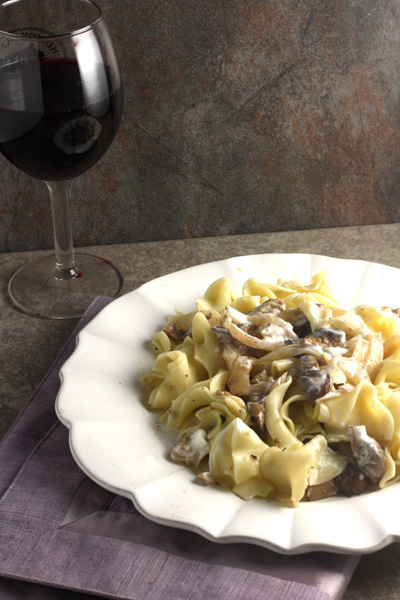 Mushroom Stroganoff
