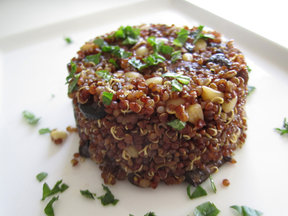 Balsamic Mushroom Quinoa