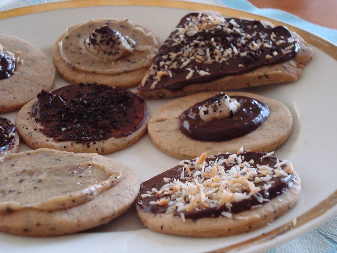 Coffee Shortbread with Many Options